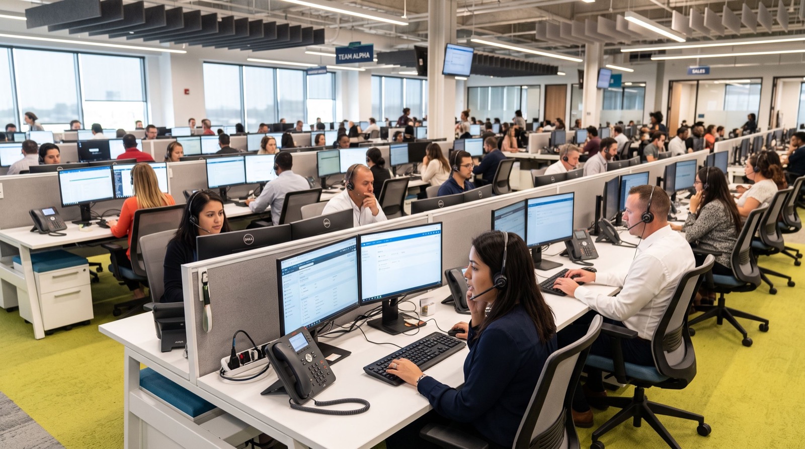 How the Right Desk Phone Improves Team Productivity